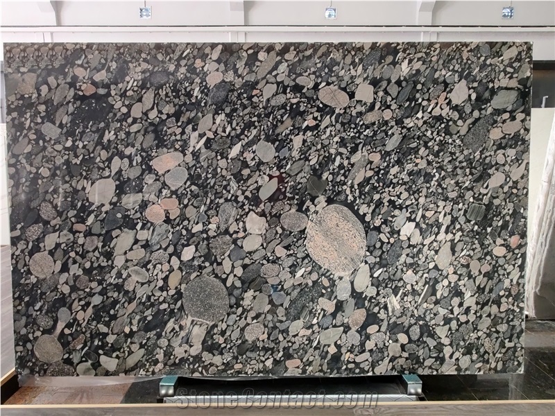 Black gold marinace Granite Floor Tiles Slab